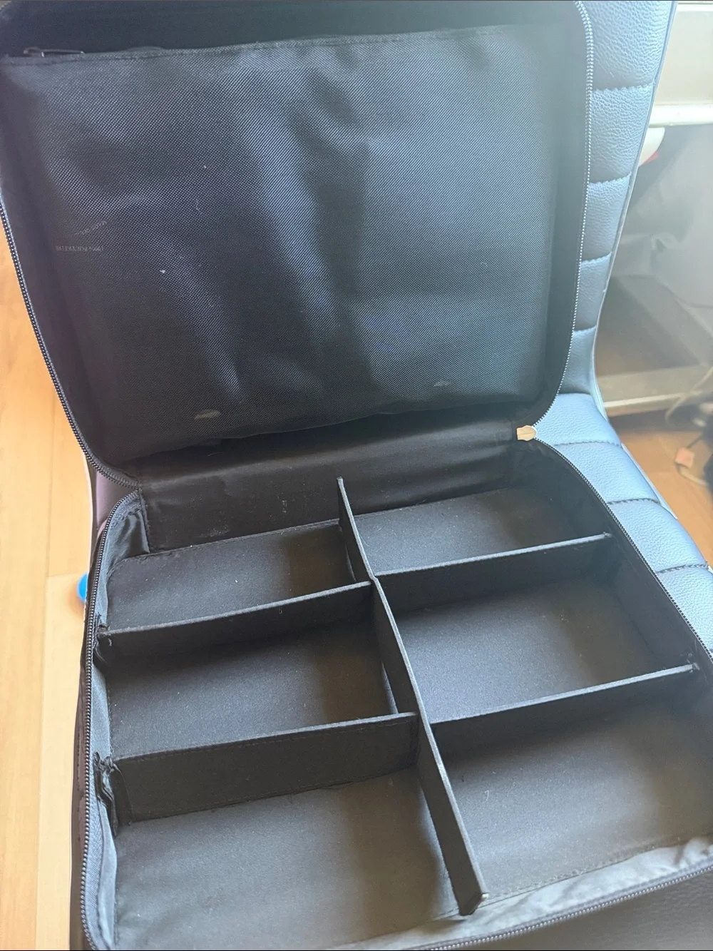 Dior Beauty Black Houndstooth Cosmetic Case